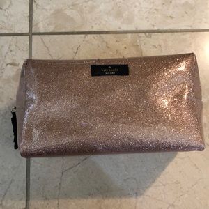 Sparkly pink Kate Spade make up bag